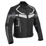 Motorbike Cordura Riding Grey Jacket Motorcycle Waterproof Racing Touring Sports Mens - Image 2