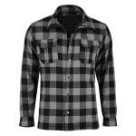 Mens Motorbike Check Shirt Motorcycle Aramid Fabric Jacket CE Approved Shirts - Image 10