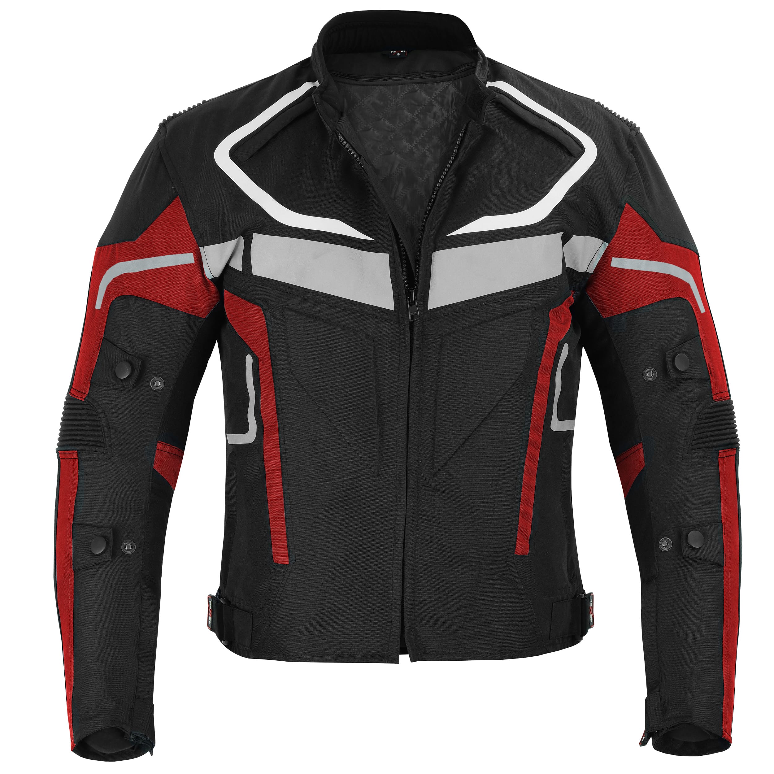 04.jpg Motorbike Cordura Riding Red Jacket Motorcycle Waterproof Racing Touring Sports Mens - Image 1