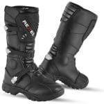 Motorbike Leather Racing Boots Motorcycle Shoes WaterProof Riding Sports Long CE