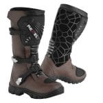 Motorbike Leather Racing Boots Motorcycle Shoes WaterProof Riding Sports Long CE