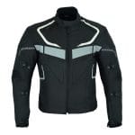 Motorbike Cordura Riding Black Jacket Motorcycle Waterproof Racing Touring Sports Mens - Image 4