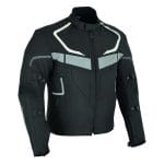 Motorbike Cordura Riding Black Jacket Motorcycle Waterproof Racing Touring Sports Mens - Image 2