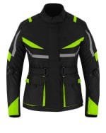 Ladies Motorbike Cordura Sport Green Jacket Motorcycle Waterproof Racing Touring Women