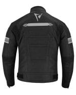 Mens Cordura Jacket Motorcycle Vest Collar New Medium Bodywarmer Iron lined CE - Image 9