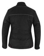 Ladies Motorbike Cordura Sport Black Jacket Motorcycle Waterproof Racing Touring Women - Image 3