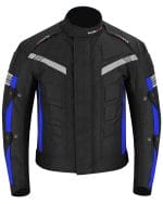 Mens Cordura Jacket Motorcycle Vest Collar New Medium Bodywarmer Iron lined CE - Image 7