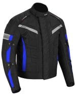 Mens Cordura Jacket Motorcycle Vest Collar New Medium Bodywarmer Iron lined CE - Image 6