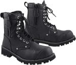 Mens Motorbike Leather Racing Boots Motorcycle Shoes WaterProof Riding Non Slip