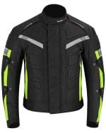 Mens Cordura Jacket Motorcycle Vest Collar New Medium Bodywarmer Iron lined CE - Image 4