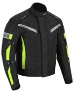 Mens Cordura Jacket Motorcycle Vest Collar New Medium Bodywarmer Iron lined CE - Image 5