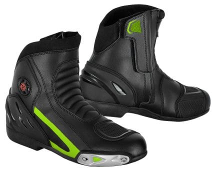 Motorcycle Leather Short Boots Motorbike Waterproof Non Racing Shoes Anti-Slip C