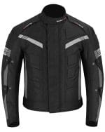 Mens Cordura Jacket Motorcycle Vest Collar New Medium Bodywarmer Iron lined CE - Image 10