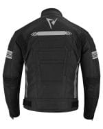 Mens Cordura Jacket Motorcycle Vest Collar New Medium Bodywarmer Iron lined CE - Image 11