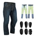 Mens Motorcycle Jeans Reinforced Motorbike Jeans Pants Riding Pants Armoured CE - Image 7