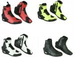 Motorcycle Leather Boots Motorbike Waterproof Racing Sports Shoes Side Zipper CE - Image 13