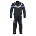 Motorbike Cordura Riding Blue Jacket Motorcycle Waterproof Racing Touring Sports Mens - Image 3