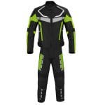 Motorbike Cordura Riding Green Jacket Motorcycle Waterproof Racing Touring Sports Mens - Image 5