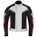 Mens Cordura Jacket Motorcycle Vest Collar New Medium Bodywarmer Iron lined CE